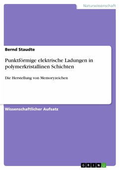 Punktförmige elektrische Ladungen in polymerkristallinen Schichten (eBook, PDF) - Staudte, Bernd