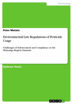 Environmental Law Regulations of Pesticide Usage (eBook, PDF) - Matata, Peter