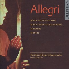 Messen/Miserere/Motetten - King'S College London Choir/Trendell,David