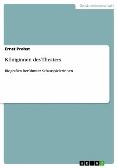 Königinnen des Theaters (eBook, PDF) - Probst, Ernst