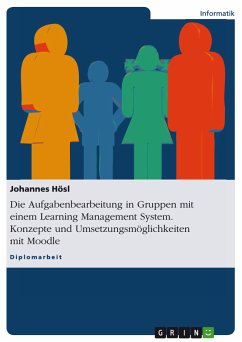 Die Aufgabenbearbeitung in Gruppen mit einem Learning Management System. Konzepte und Umsetzungsmöglichkeiten mit Moodle (eBook, PDF) - Hösl, Johannes