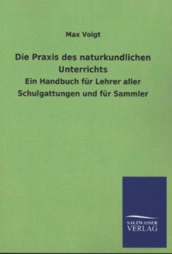 Cover Die Praxis des naturkundlichen Unterrichts