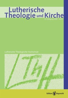 Lutherische Theologie und Kirche (eBook, PDF) - Behrens, Achim; Kiehl, Peter Matthias; da Silva, Gilberto