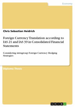 Foreign Currency Translation according to IAS 21 and IAS 39 in Consolidated Financial Statements (eBook, PDF)