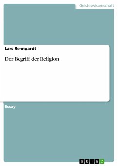 Der Begriff der Religion (eBook, ePUB)