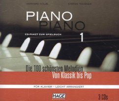 Piano Piano, leicht arrangiert. Tl.1, 3 Audio-CDs