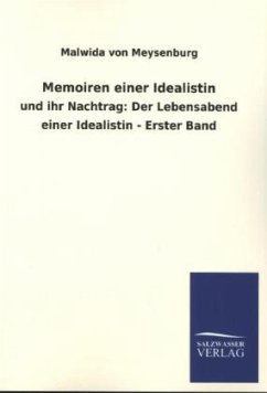 Memoiren einer Idealistin - Meysenbug, Malwida von