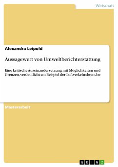 Aussagewert von Umweltberichterstattung (eBook, PDF)