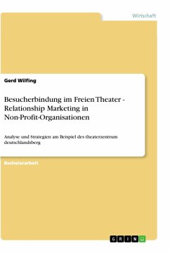 Besucherbindung im Freien Theater - Relationship Marketing in Non-Profit-Organisationen - Wilfing, Gerd