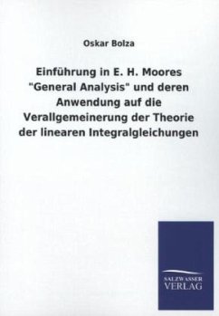 Einführung in E. H. Moores 