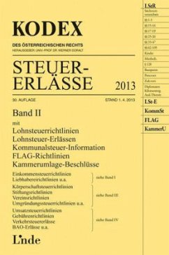 Steuer-Erlässe 2013 (f. Österreich) - Ritz, Christoph