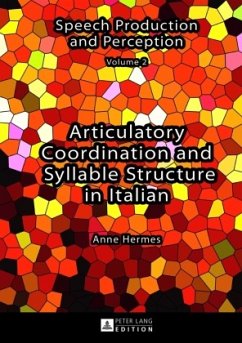 Articulatory Coordination and Syllable Structure in Italian - Hermes, Anne