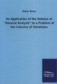 An Application of the Notions of &quote;General Analysis&quote; to a Problem of the Calculus of Variations