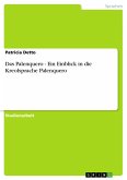 Das Palenquero - Ein Einblick in die Kreolsprache Palenquero (eBook, PDF)