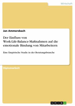 Der Einfluss von Work-Life-Balance-Maßnahmen auf die emotionale Bindung von Mitarbeitern (eBook, PDF)