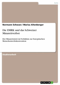 Die EMRK und das Schweizer Minarettverbot (eBook, PDF)