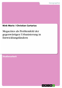 Megacities als Problemfeld der gegenwärtigen Urbanisierung in Entwicklungsländern (eBook, PDF)