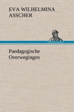 Cover Paedagogische Overwegingen