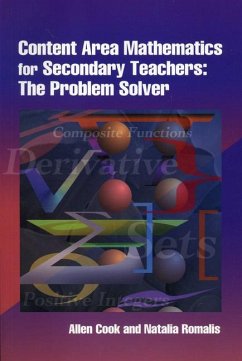 Content Area Mathematics for Secondary Teachers - Cook, Allen P; Romalis, Natalia