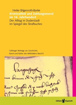 Kriminalität und Zahlungsmoral im 16. Jahrhundert (eBook, PDF) - Bilgenroth-Barke, Heike