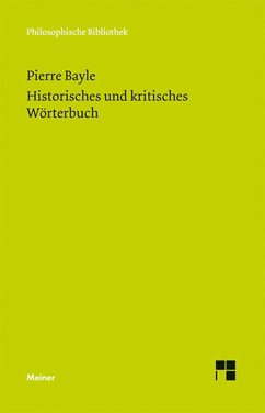 Historisches und kritisches Wörterbuch (eBook, PDF) - Bayle, Pierre