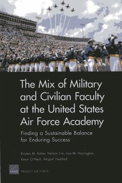 The Mix of Military and Civilian Faculty at the United States Air Force Academy - Keller, Kirsten M; Lim, Nelson; Harrington, Lisa M; O'Neill, Kevin; Haddad, Abigail