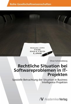 Rechtliche Situation bei Softwareproblemen in IT-Projekten - Schmiedeberg, Oliver