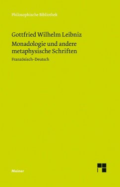 Monadologie und andere metaphysische Schriften (eBook, PDF) - Leibniz, Gottfried Wilhelm