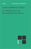 Der Briefwechsel mit Bartholomäus Des Bosses (eBook, PDF)