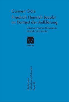 Friedrich Heinrich Jacobi im Kontext der Aufklärung (eBook, PDF) - Götz, Carmen