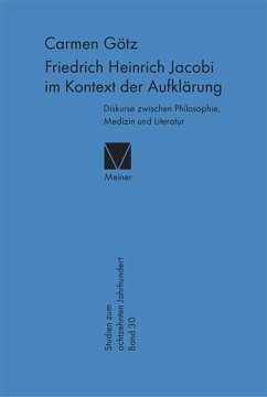 Friedrich Heinrich Jacobi im Kontext der Aufklärung (eBook, PDF) - Götz, Carmen