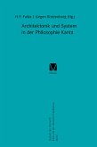 Architektonik und System in der Philosophie Kants (eBook, PDF)