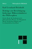 Beiträge zur Berichtigung bisheriger Mißverständnisse der Philosophen (II) (eBook, PDF)