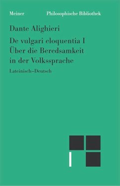 Über die Beredsamkeit in der Volkssprache (eBook, PDF) - Dante Alighieri
