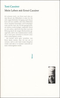 Mein Leben mit Ernst Cassirer (eBook, PDF) - Cassirer, Toni