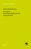 Jerusalem oder über religiöse Macht und Judentum (eBook, PDF)