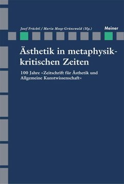 Cover Ästhetik in metaphysikkritischen Zeiten (eBook, PDF)