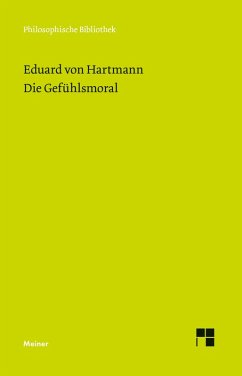 Die Gefühlsmoral (eBook, PDF) - Hartmann, Eduard Von