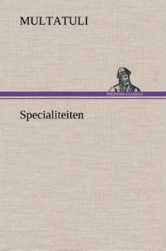 Specialiteiten - Multatuli