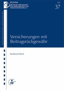 Versicherungen mit Beitragsrückgewähr (eBook, PDF) - Disch, Burkhard