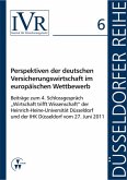Perspektiven der deutschen Versicherungswirtschaft im europäischen Wettbewerb (eBook, PDF)