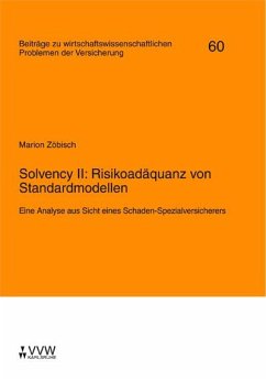 Solvency II: Risikoadäquanz von Standardmodellen (eBook, PDF) - Zöbisch, Marion