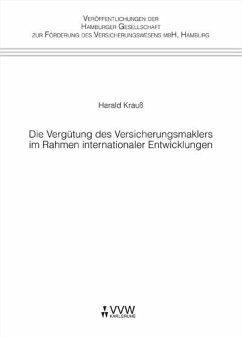 Die Vergütung des Versicherungsmaklers im Rahmen internationaler Entwicklungen (eBook, PDF) - Krauß, Harald