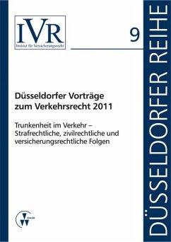 Düsseldorfer Vorträge zum Verkehrsrecht 2011 (eBook, PDF) - Looschelders, Dirk; Michael, Lothar
