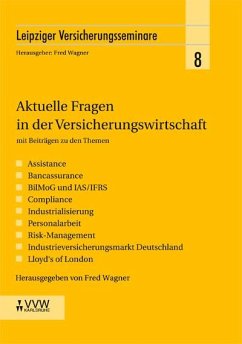 Aktuelle Fragen in der Versicherungswirtschaft (eBook, PDF) - Wagner, Fred