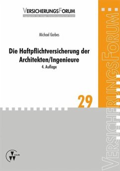Die Haftpflichtversicherung der Architekten/Ingenieure (eBook, PDF) - Garbes, Michael