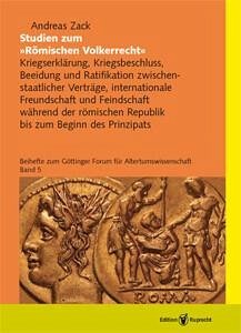 Studien zum Römischen Völkerrecht (eBook, PDF) - Zack, Andreas