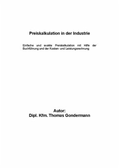 Cover Preiskalkulation in der Industrie (eBook, PDF)