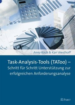 Task-Analysis-Tools (TAToo) - Schritt für Schritt Unterstützung zur erfolgreichen Anforderungsanalyse (eBook, PDF) - Koch, Anna; Westhoff, Karl