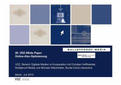 Online-Abo-Optimierung (eBook, PDF) - Hoffmeister, Christian; Witzenleiter, Michael; e. V., Vdz